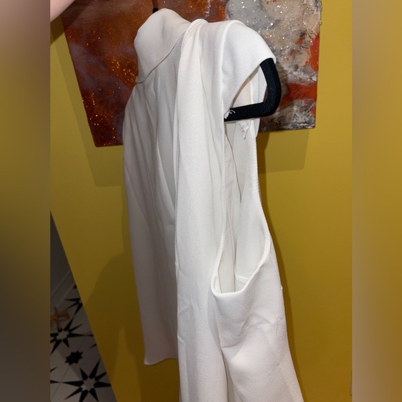 White blazer with cape - never worn - 1X - Picture 3 of 5